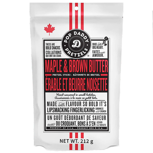 Pop Daddy - Maple & Brown Butter Pretzel Sticks