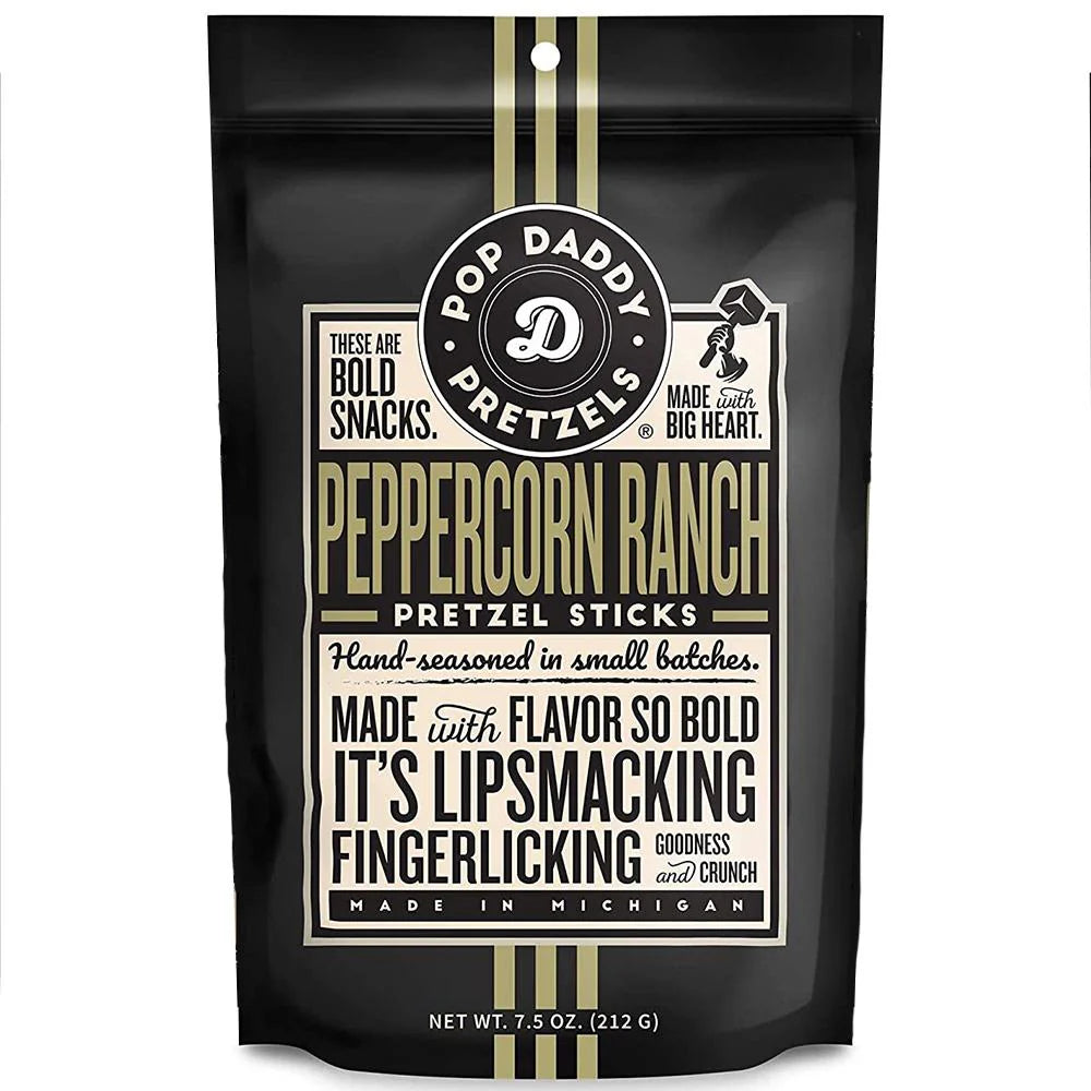 Pop Daddy - Peppercorn Ranch Pretzel Sticks