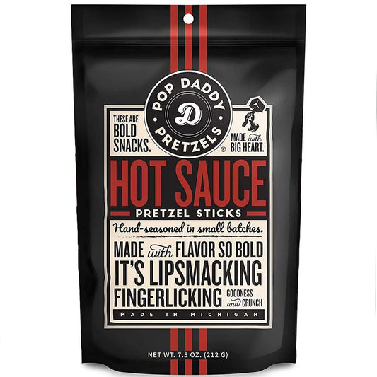 Pop Daddy - Hot Sauce Pretzel Sticks