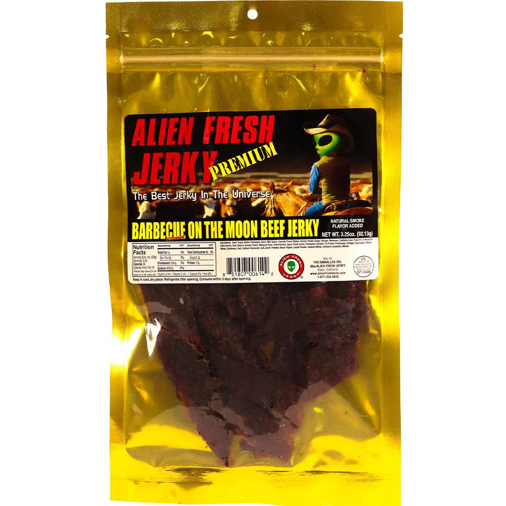 Alien Fresh Jerky - BBQ On The Moon