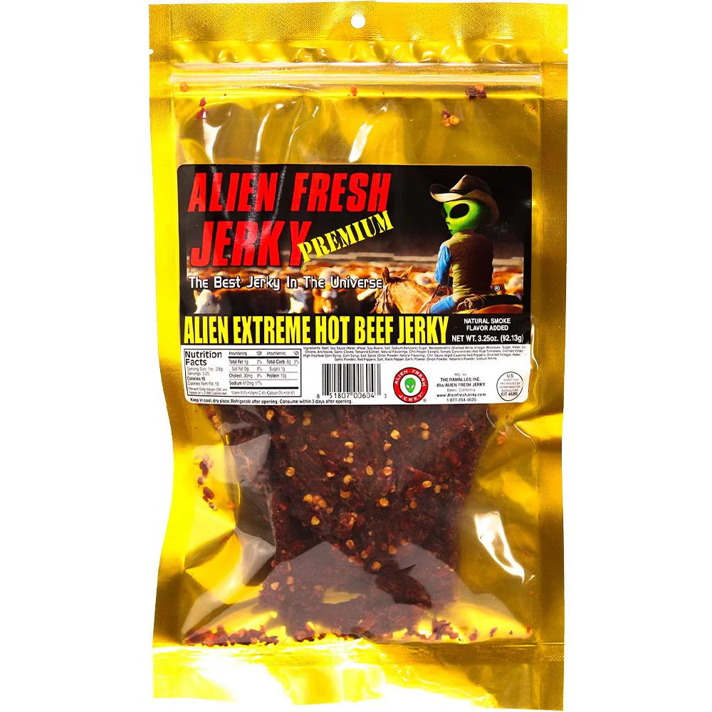 Alien Fresh Jerky - Extreme Hot