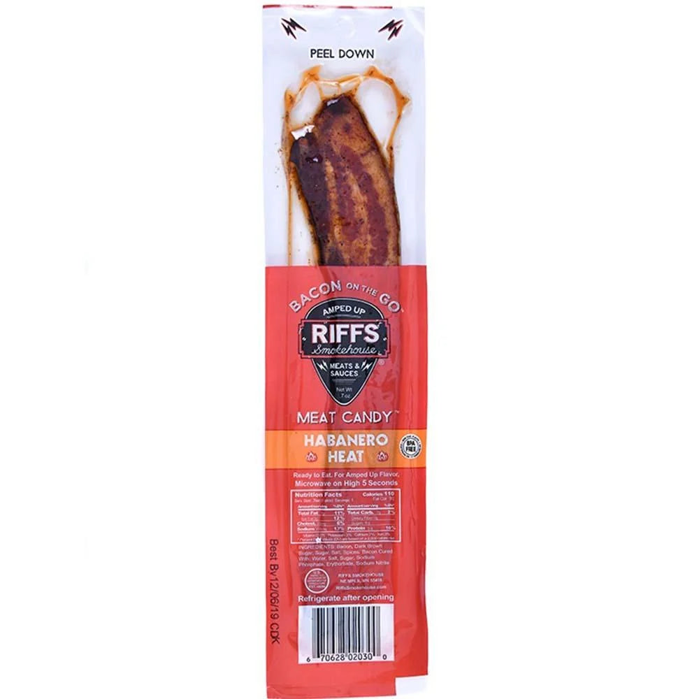 Riffs Bacon on the Go Habanero Heat