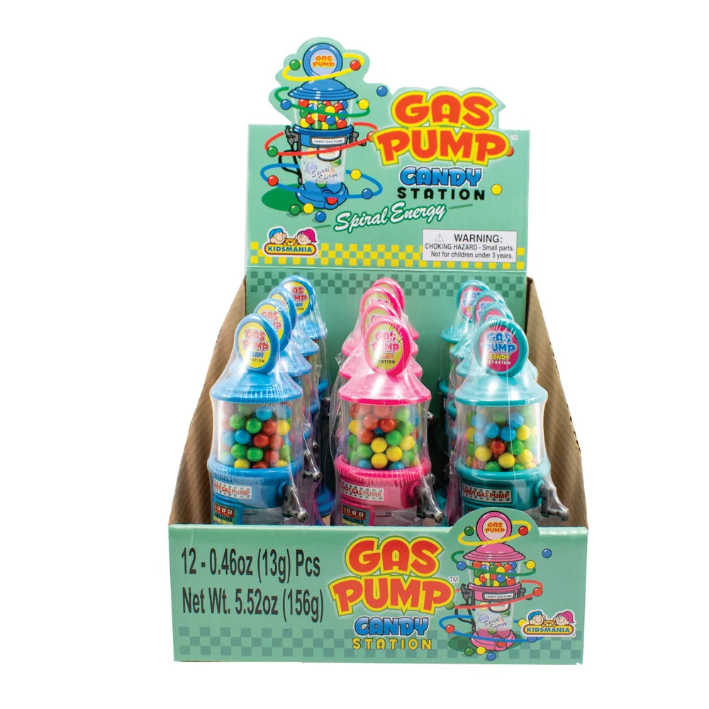 Gas Pump Candy Station