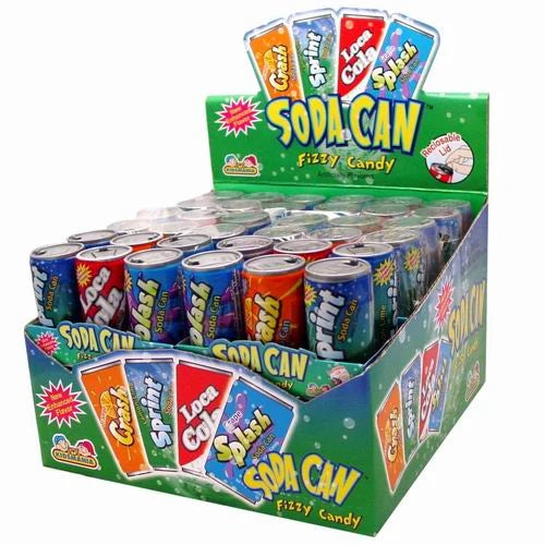 Soda Can Fizzy Candy