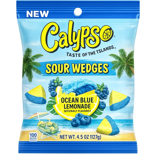 Calypso Ocean Blue Lemonade Sour Wedges