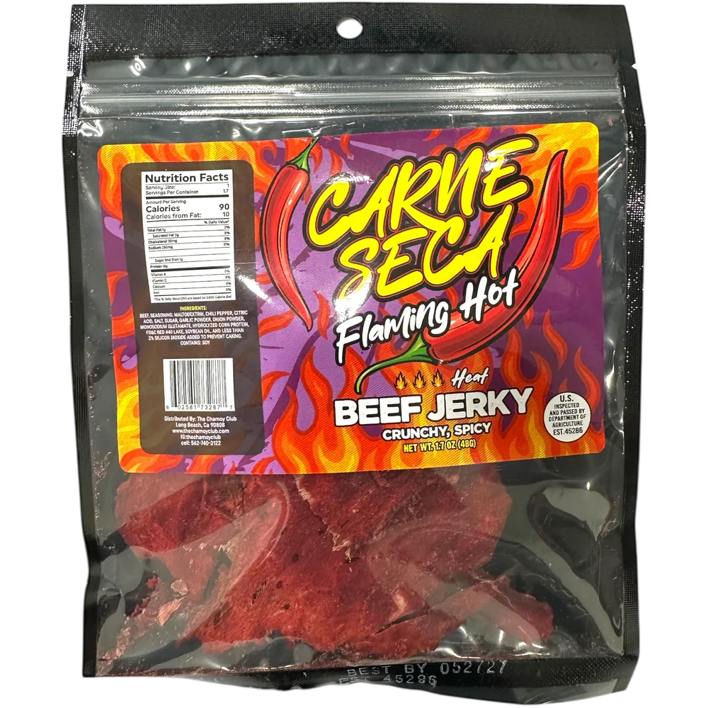 Carne Seca - Flamin Hot Seca Beef Jerky