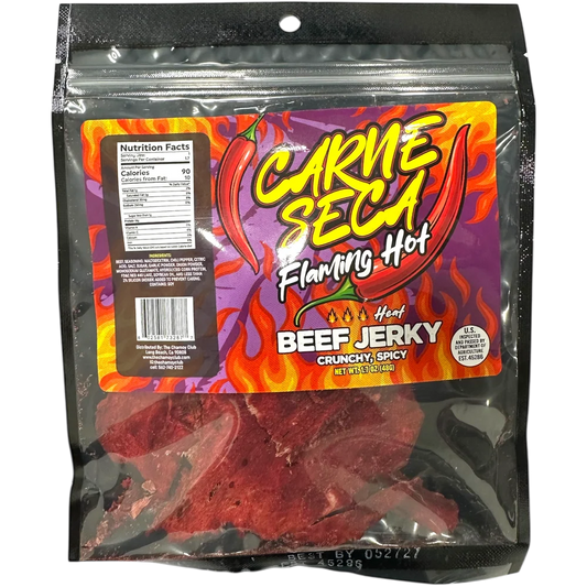 Carne Seca - Flamin Hot Seca Beef Jerky
