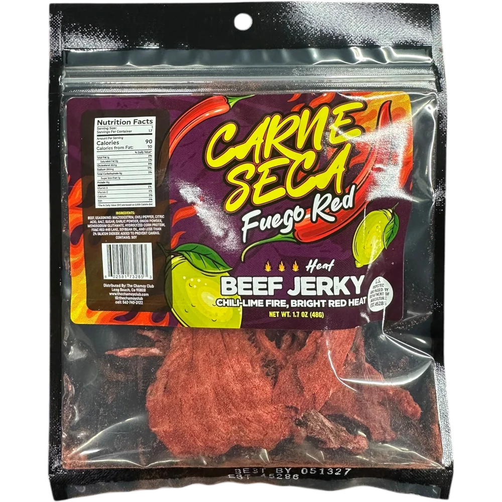 Carne Seca - Fuego Red Beef Jerky