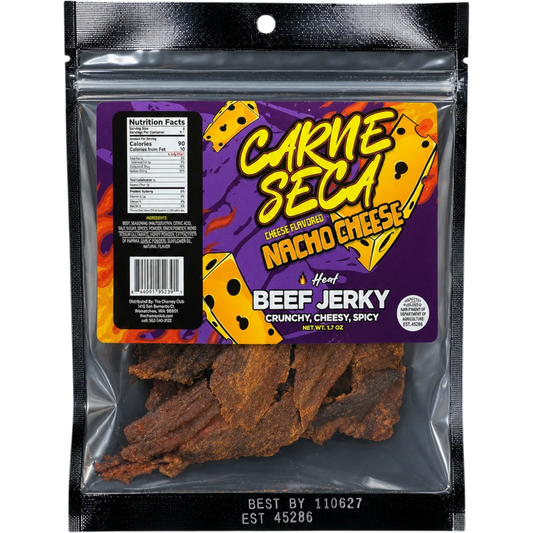 Carne Seca - Nacho Cheese Beef Jerky