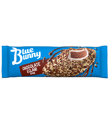 Blue Bunny Bars - Chocolate Eclair