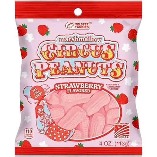 Melster - Strawberry Circus Peanuts