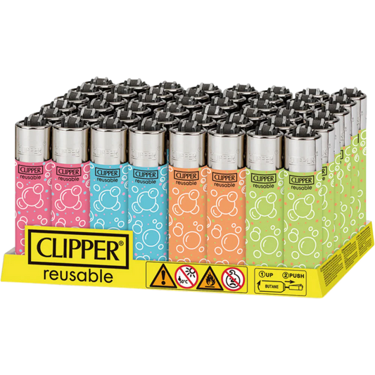 Clipper Lighter Fancy Bubbles
