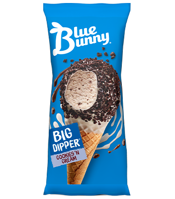 Blue Bunny Big Dipper - Cookies & Cream