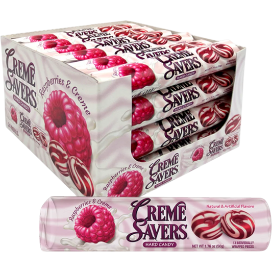 Creme Savers - Raspberries & Creme