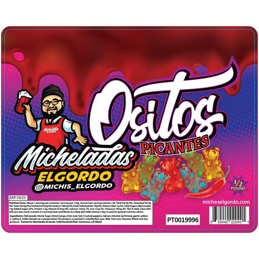Micheladas El Gordo - Ositos Picantes Spicy Bears