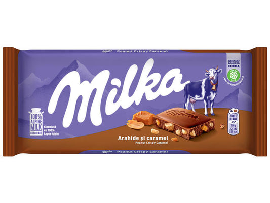 Milka - Arahide Si Caramel