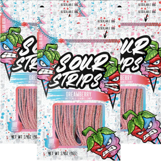 Sour Strips - Dreamberry