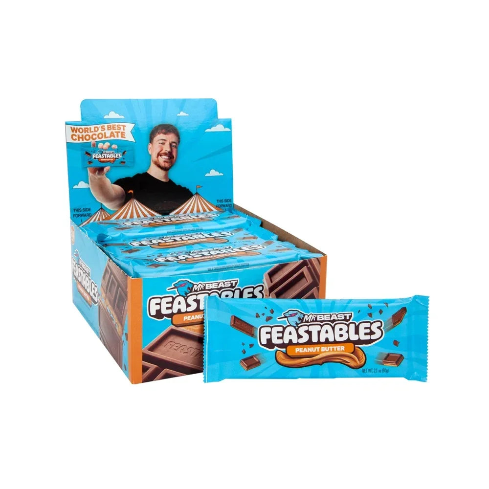 Feastable - Chocolate Peanut Butter 24ct