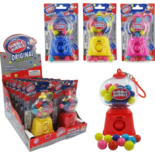 Dubble Bubble - Keychain Gumball Dispenser