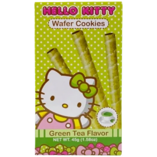 Hello Kitty Wafer - Green Tea