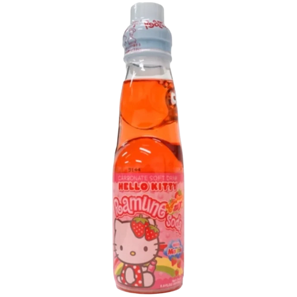 Hello Kitty - Strawberry Ramune