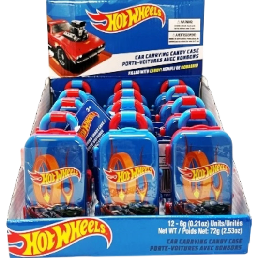 Hot Wheels - Car Carrying Case with Candy