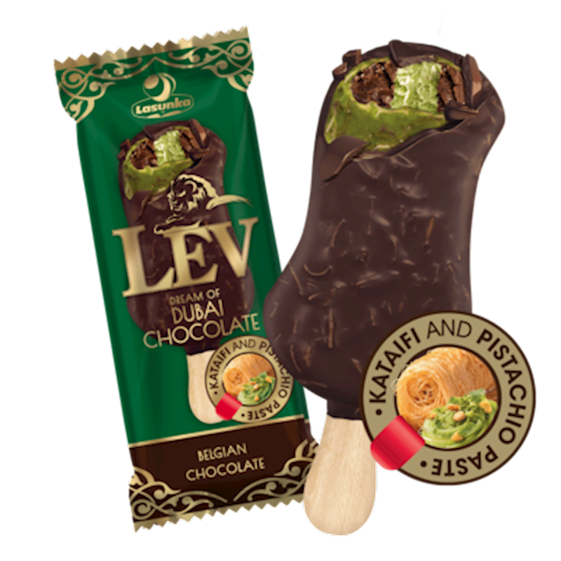 Lev Dubai Chocolate Ice Cream