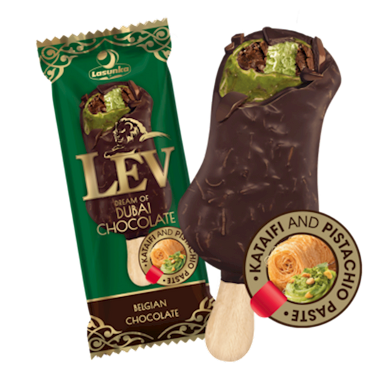 Lev Dubai Chocolate Ice Cream