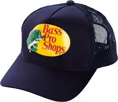 Bass Pro Shops Mesh Trucker Cap - Navy