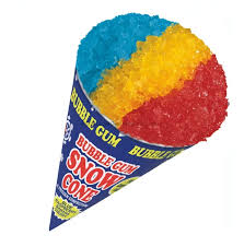 Snow Cone Bubble Gum