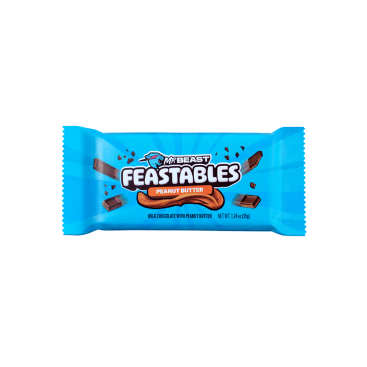 Feastable - Chocolate Peanut Butter 24ct