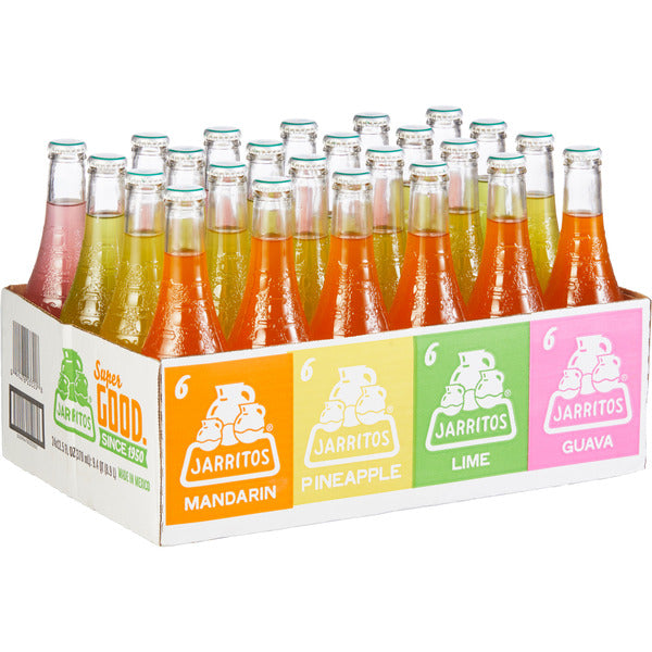 Jarritos Soda Variety Pack - Mandarin, Pineapple, Lime, Guava