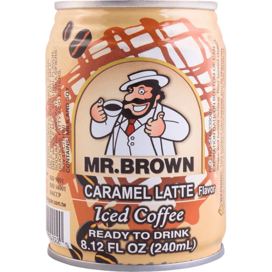 Mr. Brown - Caramel Latte Iced Coffee