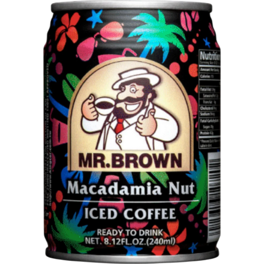 Mr. Brown - Macadamia Nut Iced Coffee