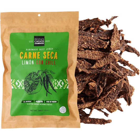 People's Choice Carne Seca - Limon con Chile