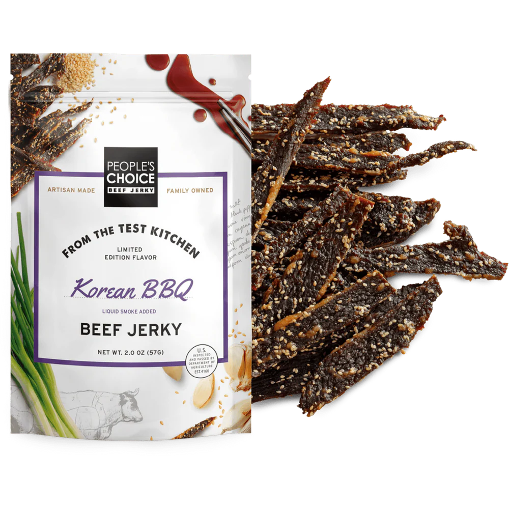 People's Choice - Korean BBQ Beef Jerky