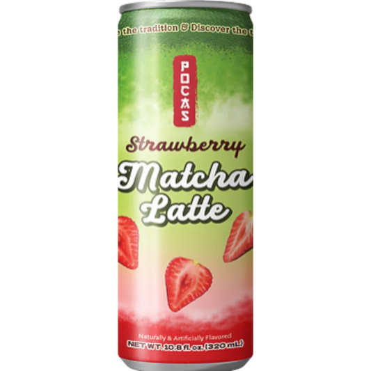 Pocas - Strawberry Matcha Latte