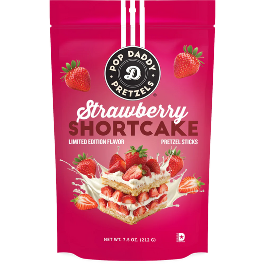 Pop Daddy - Strawberry Shortcake Pretzels
