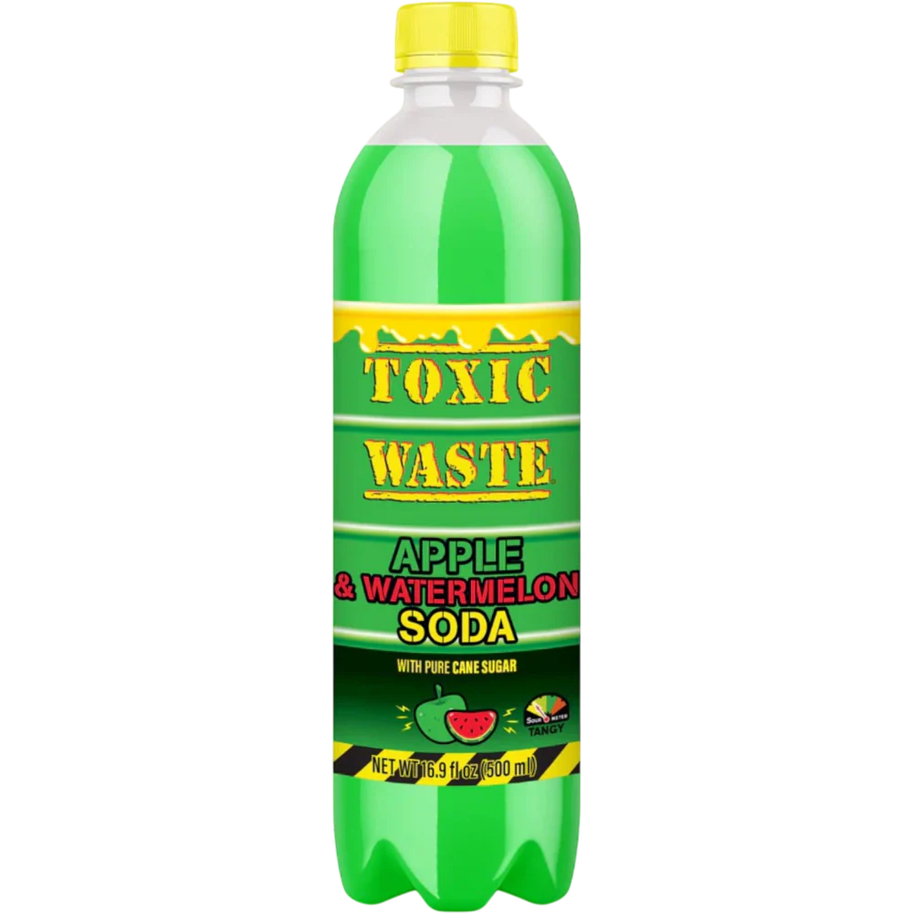 Toxic Waste - Apple & Watermelon Soda