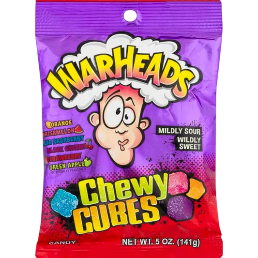 Warheads - Chewy Cubes