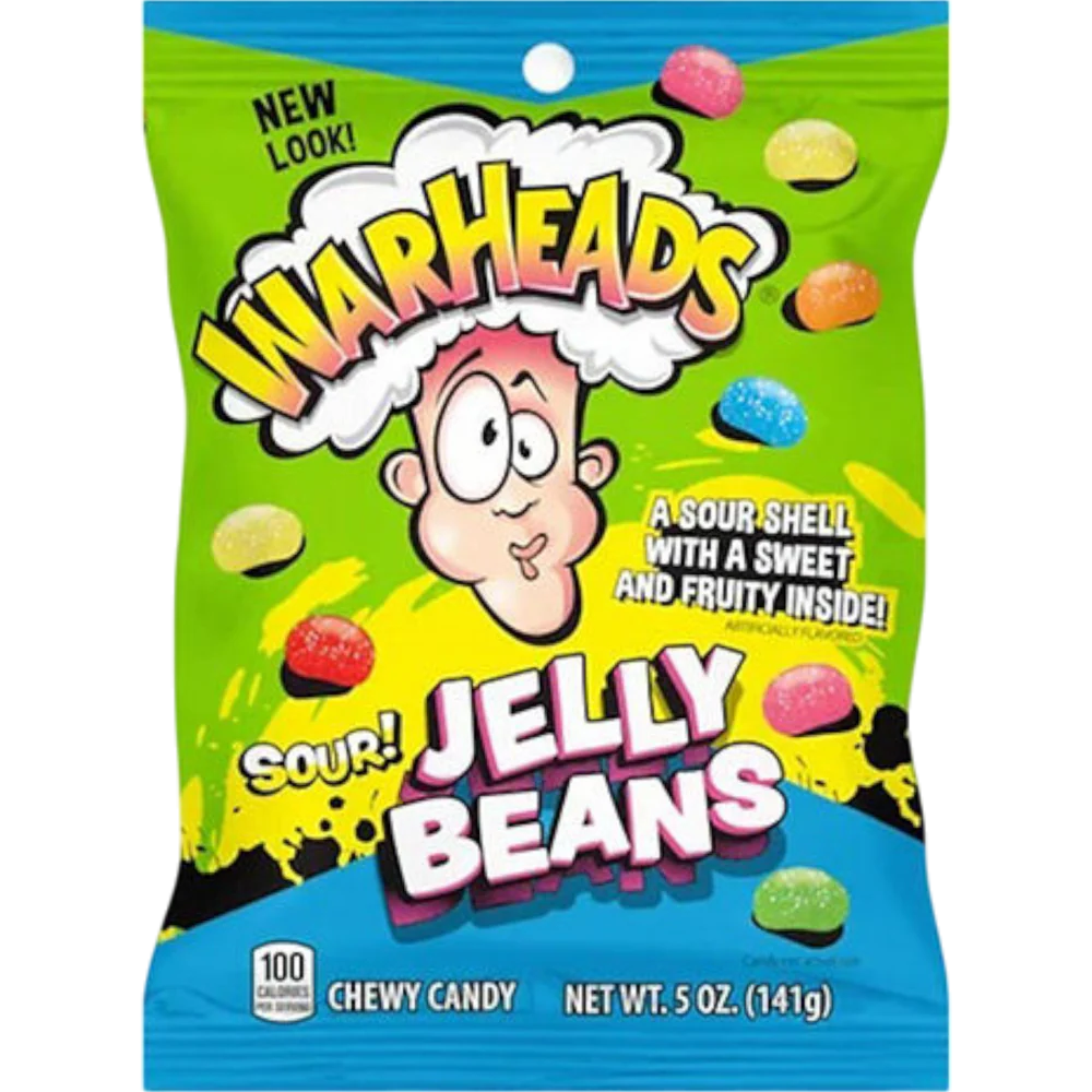 Warheads - Sour Jelly Beans