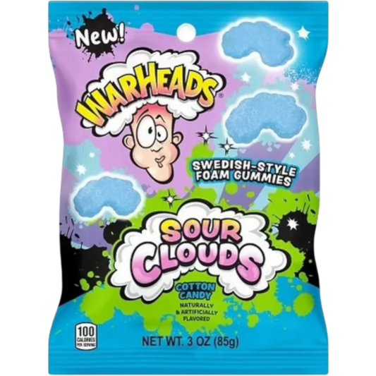 Warheads - Cotton Candy Sour Clouds