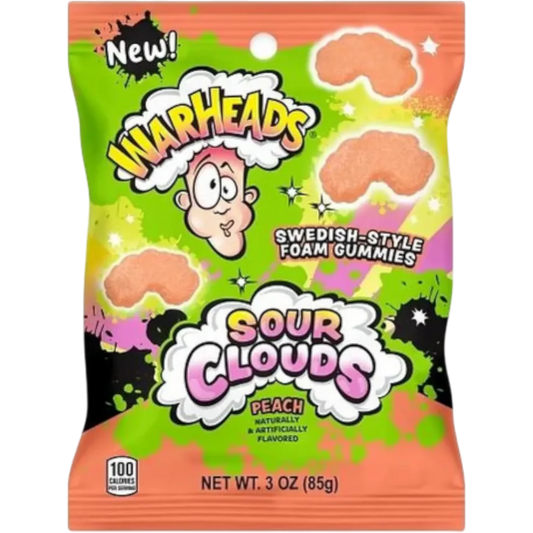 Warheads - Peach Sour Clouds