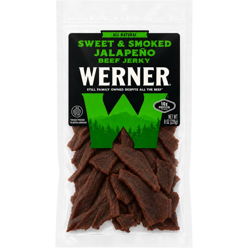 Werner - Sweet Smoked Jalapeno Beef Jerky