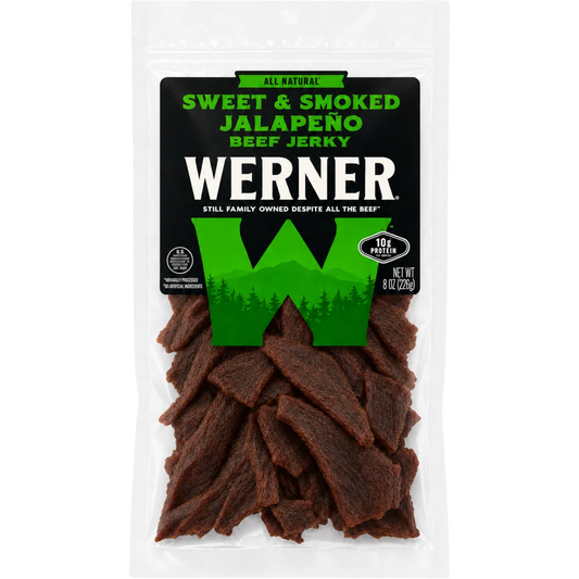 Werner - Sweet Smoked Jalapeno Beef Jerky