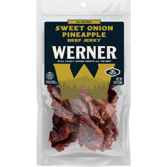 Werner - Sweet Onion Pineapple Beef Jerky